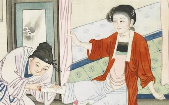 Chinese footbinding